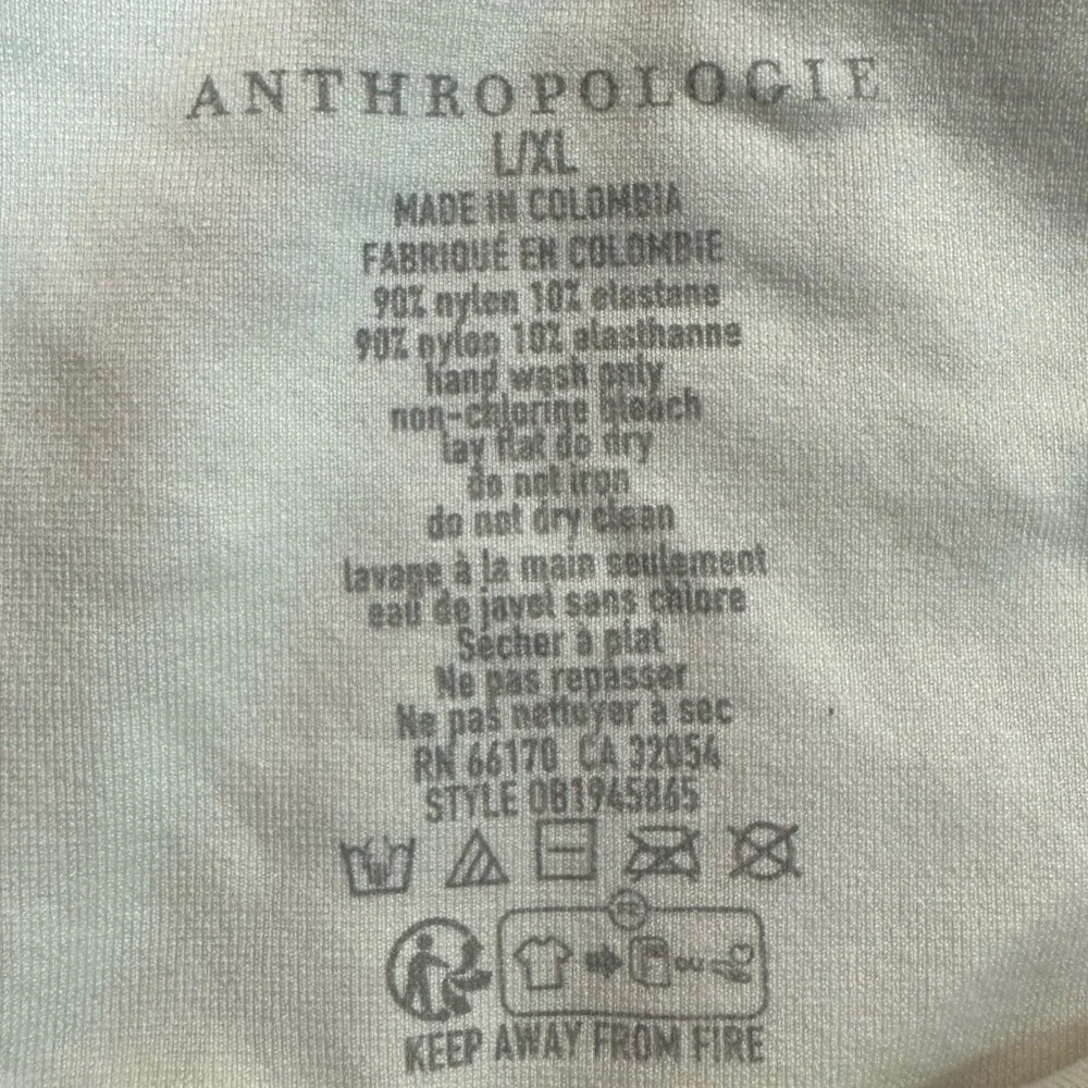 Anthropologie Floral Crop Cami Top in Yellow Straps Size L/XL - Picture 7 of 14